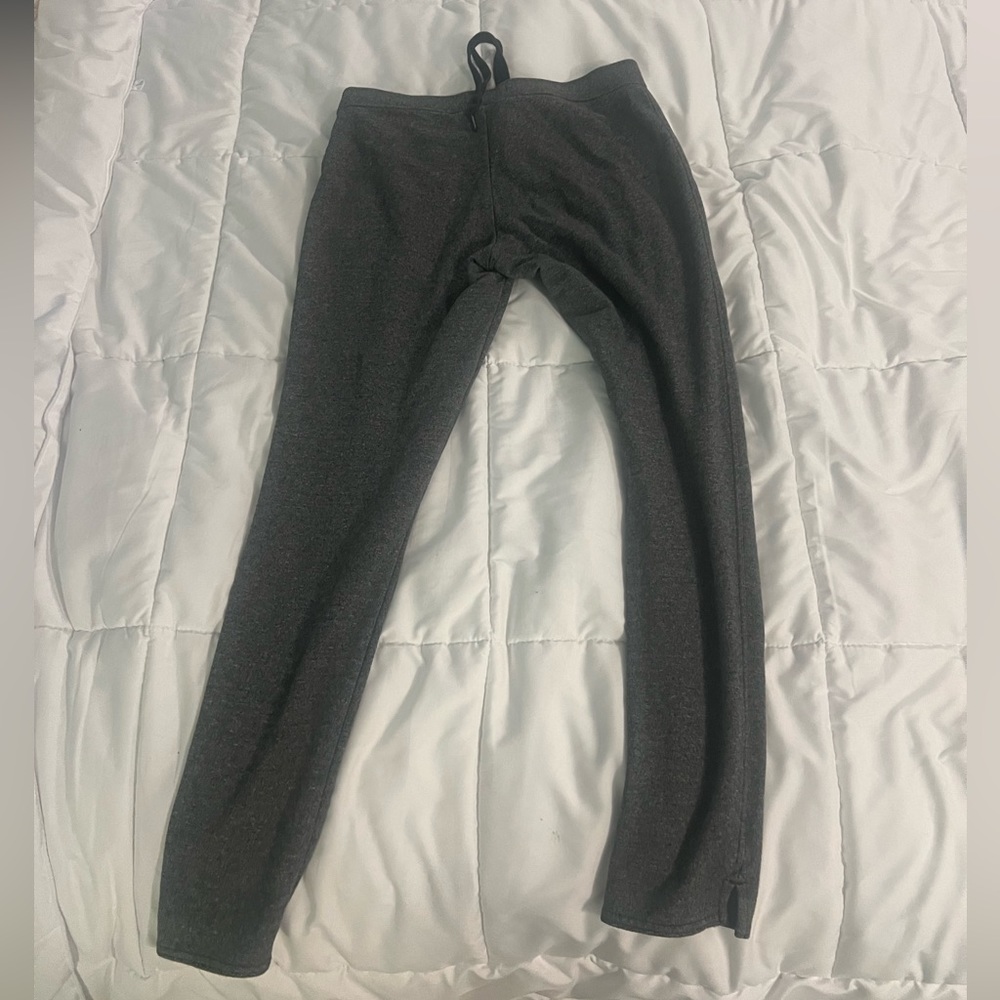 Grey Abercrombie and Fitch joggers size large